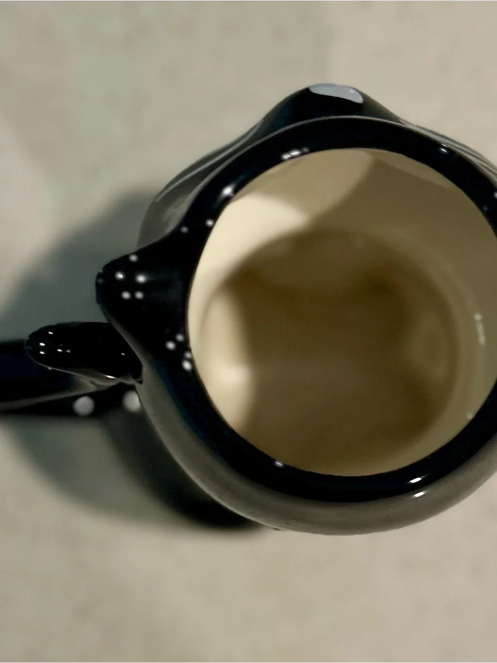 Target Black Cat Ceramic Mug with Yellow Collar